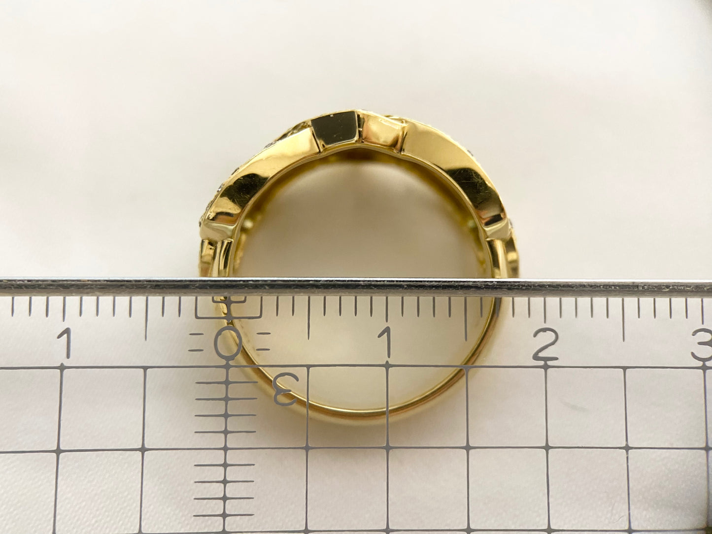 【新品】豪華パヴェ ダイヤモンドジュエリーリング