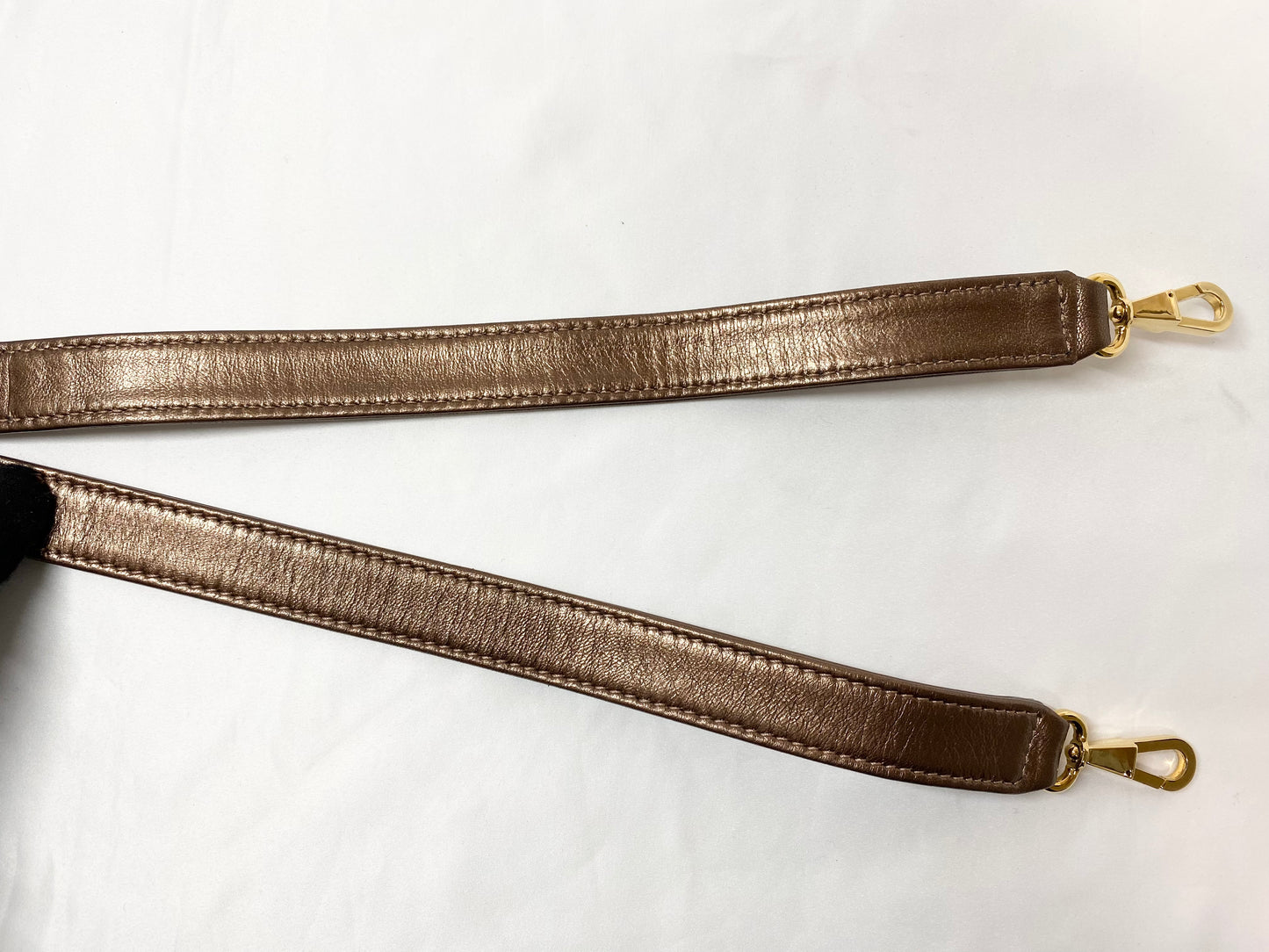 【良品】ロエベ LOEWE 2Way ハンドバッグ ブラウンゴールド