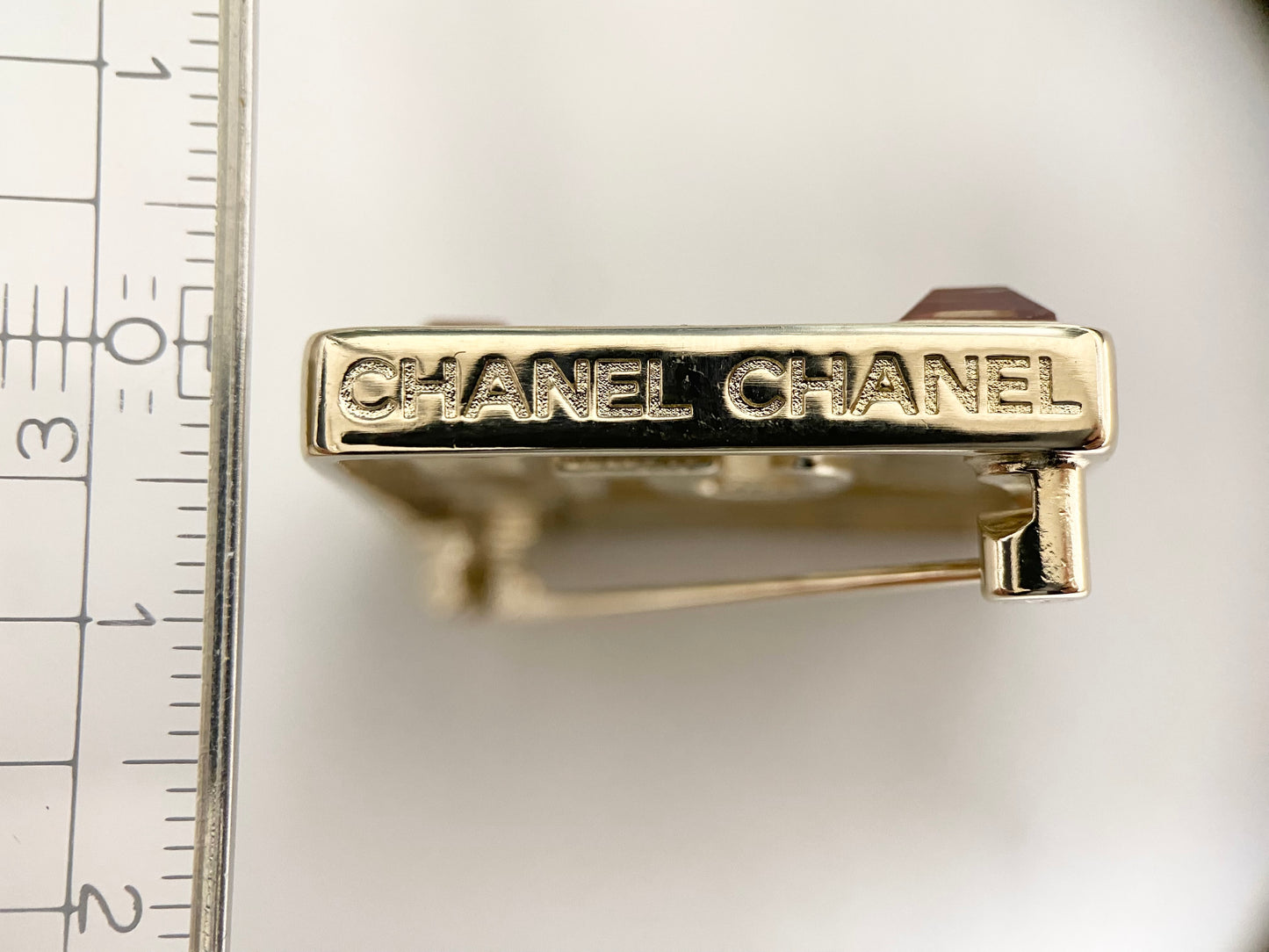 【美品】CHANEL シャネル ブローチ 2023-2024 AW新作 マルチカラー