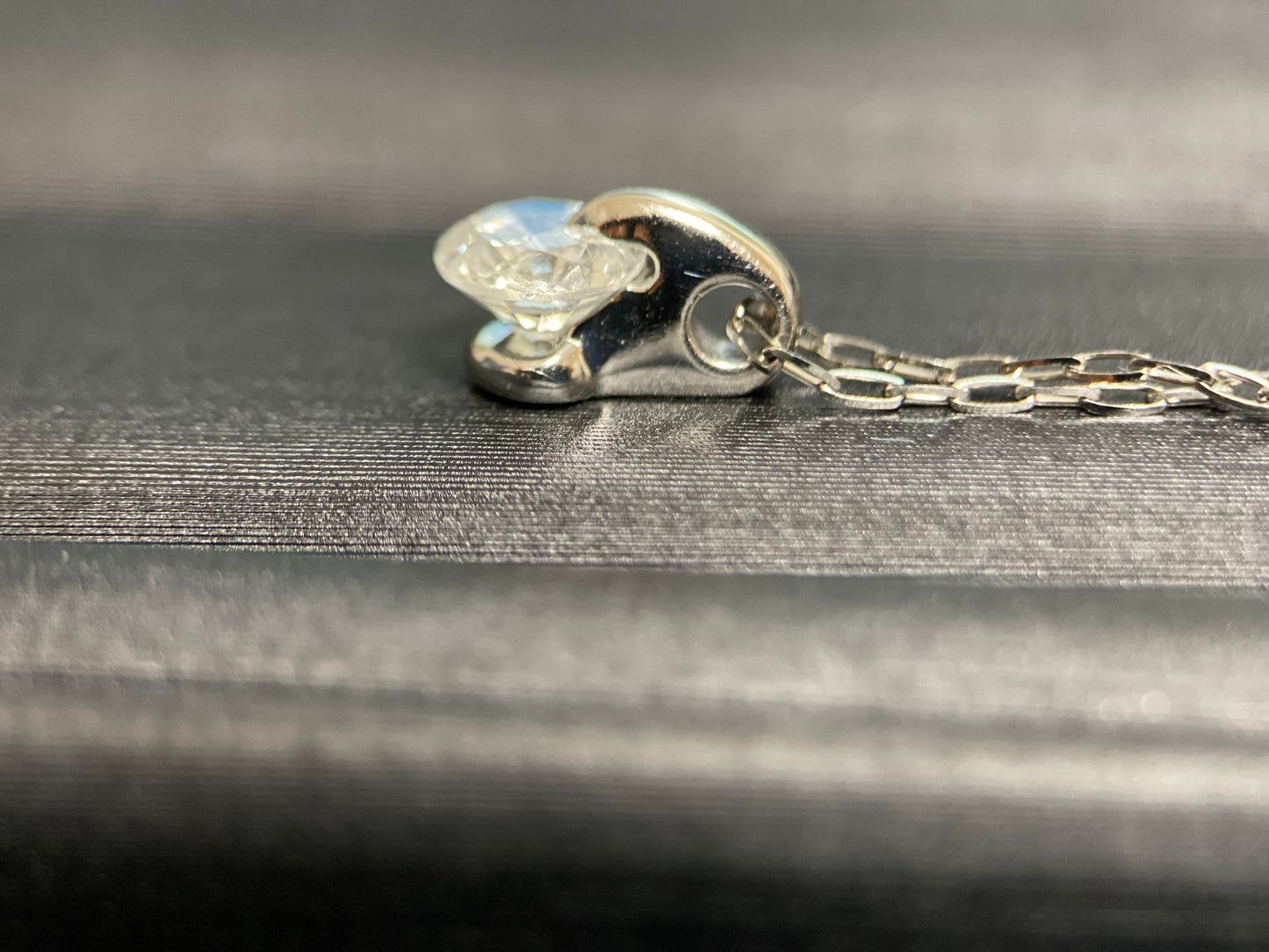 【新品】【レアストーン】宝石の王様「ダイヤモンド」ネックレス 0.38ct