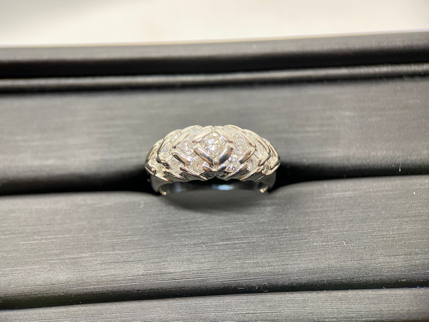【美品】宝石の王様「ダイヤモンド」 プラチナジュエリー リング