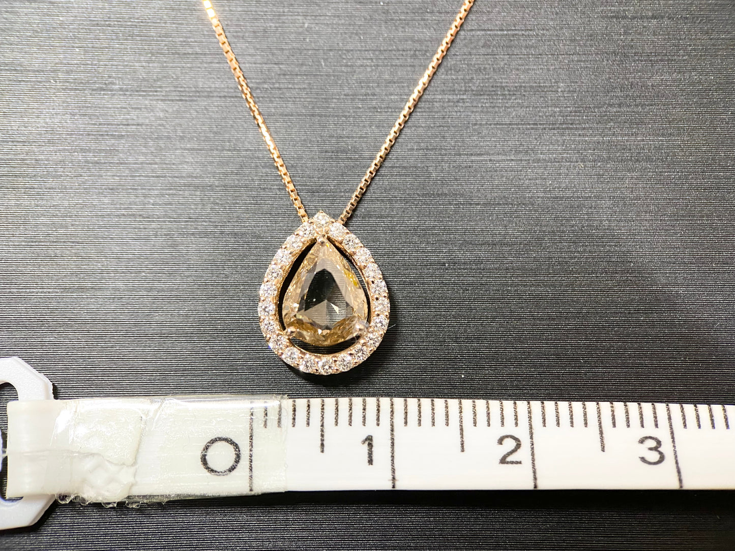 【新品】ティアドロップ ダイヤモンドジュエリー ネックレス