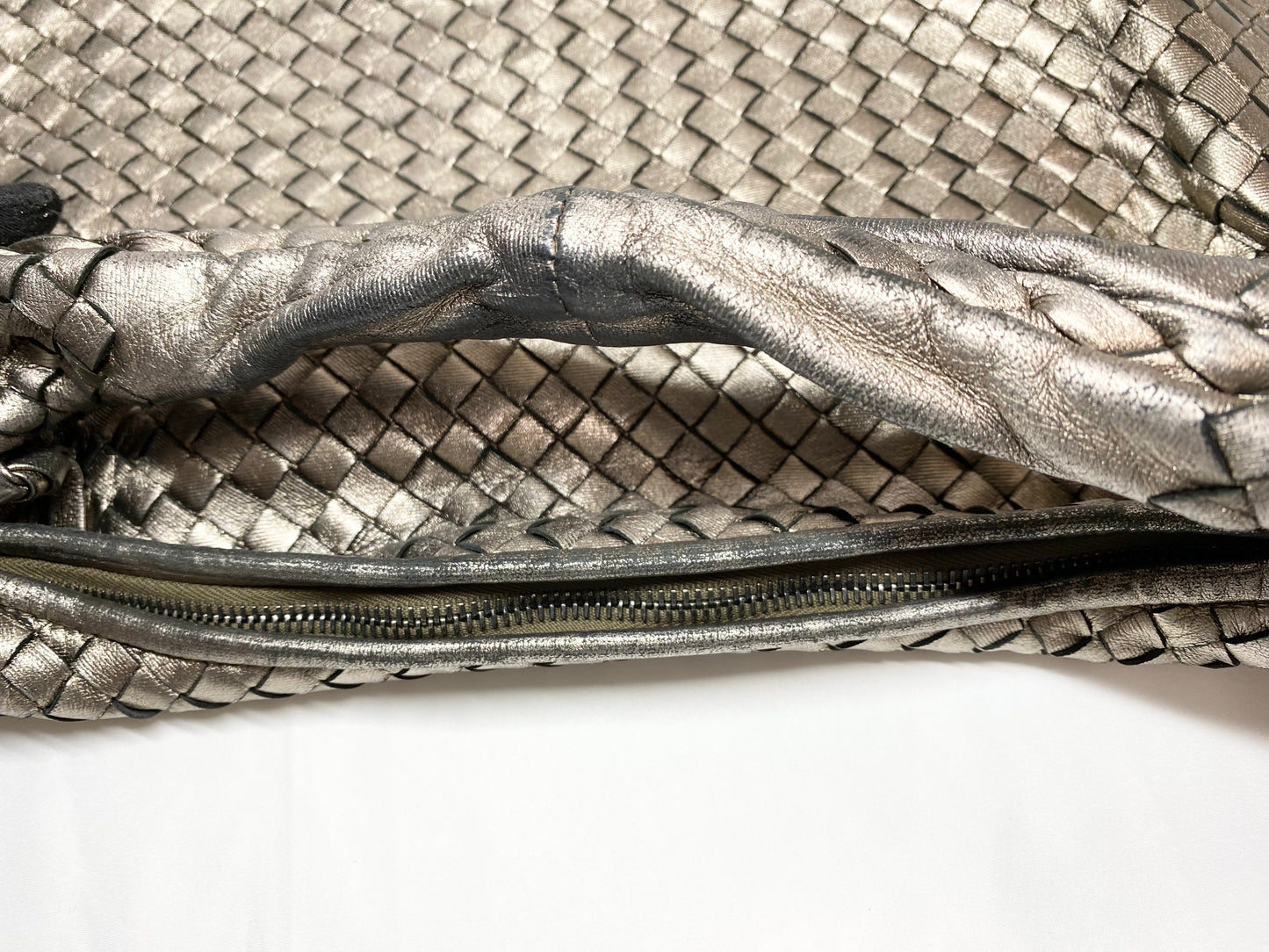 ボッテガヴェネタ BOTTEGA VENETA イントレチャート ホーボーワンショルダーバッグ 115653