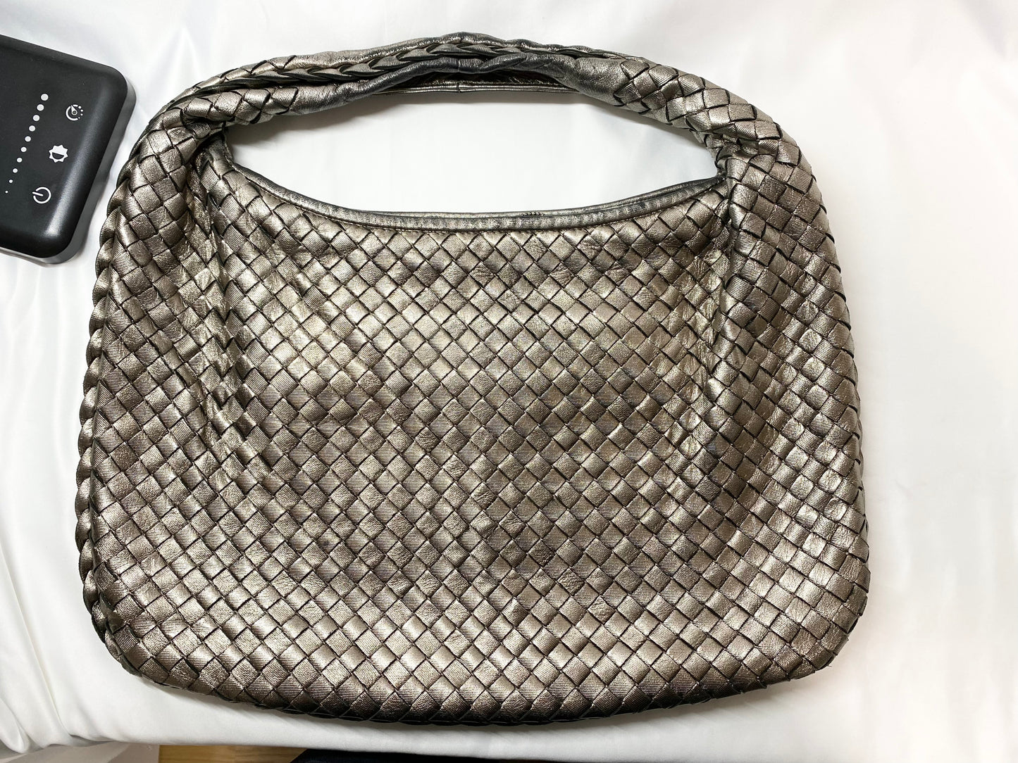 ボッテガヴェネタ BOTTEGA VENETA イントレチャート ホーボーワンショルダーバッグ 115653