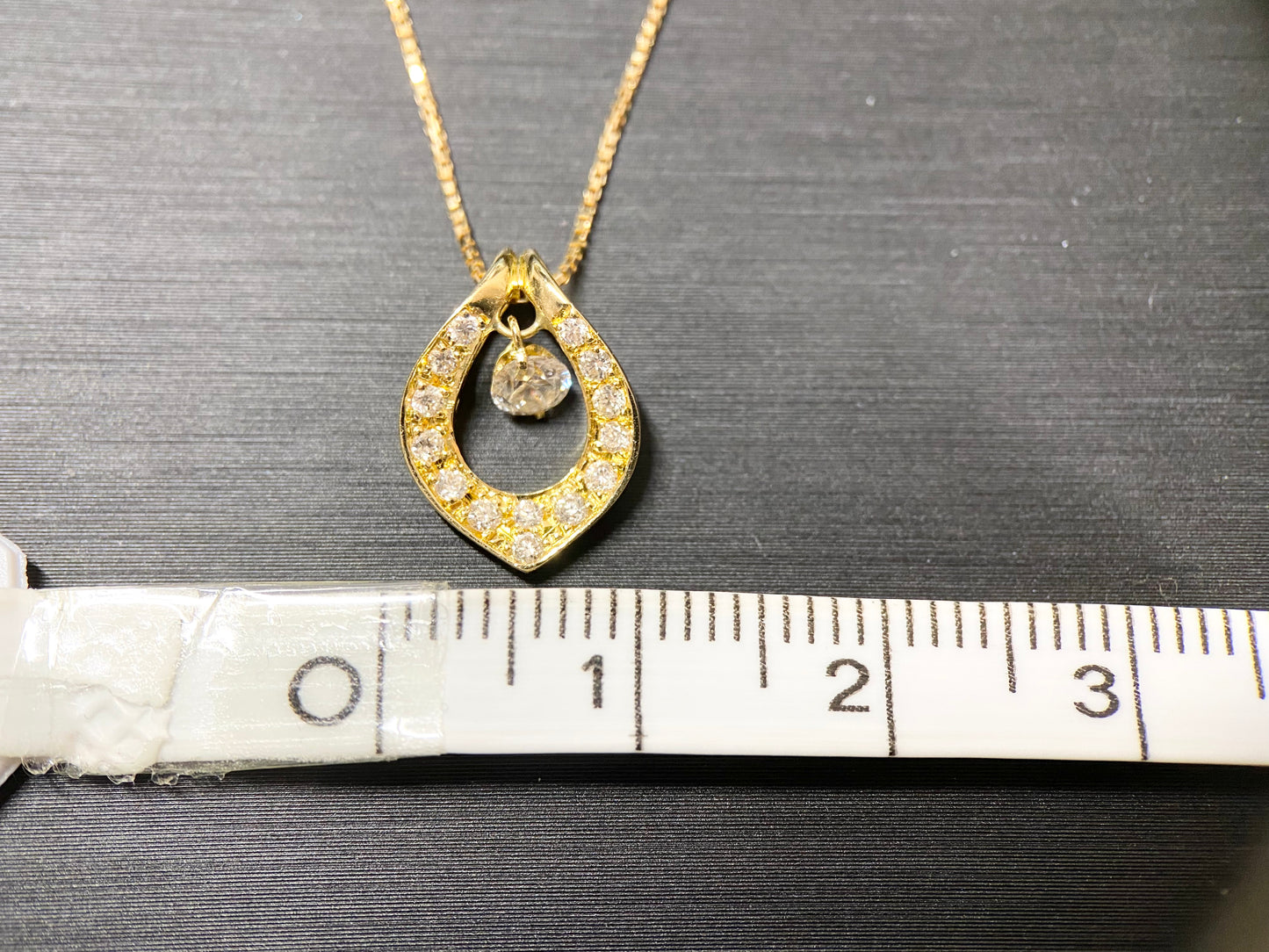 【新品】揺らめくダイヤ ダイヤモンドジュエリー ネックレス