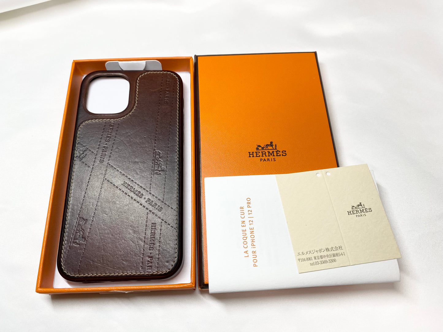 エルメス Hermès iPhone12/12PRO用 携帯バンパー