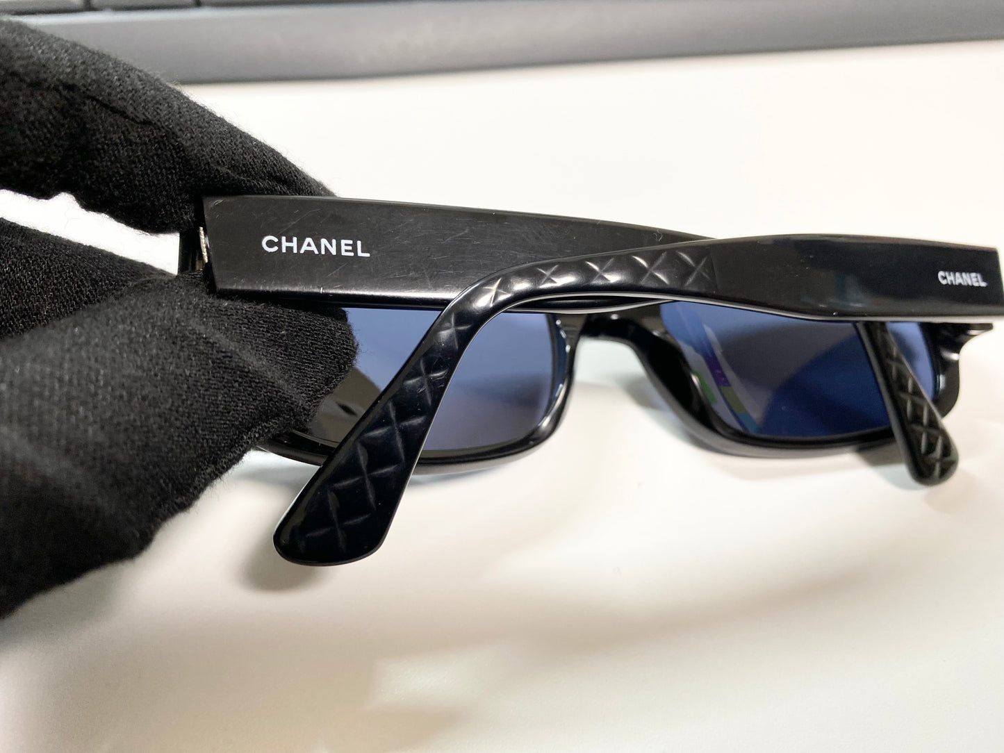 シャネル CHANEL サングラス c.501/91 ブラック