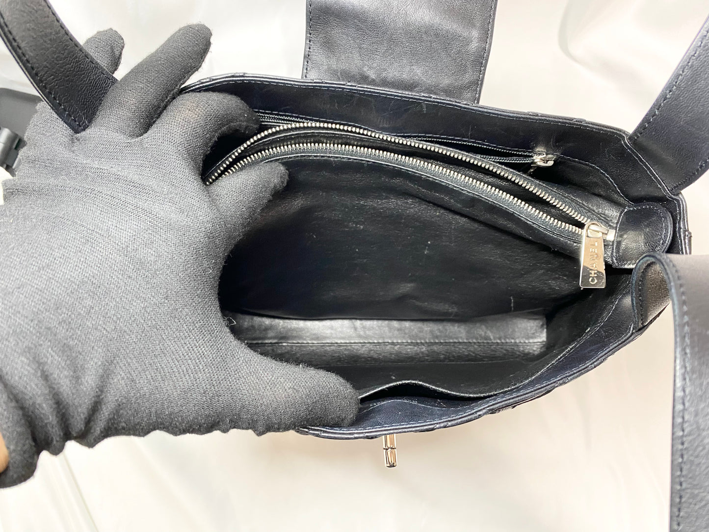 Beautiful Hermes Yale Bag Zip 31 Lutrune Verso