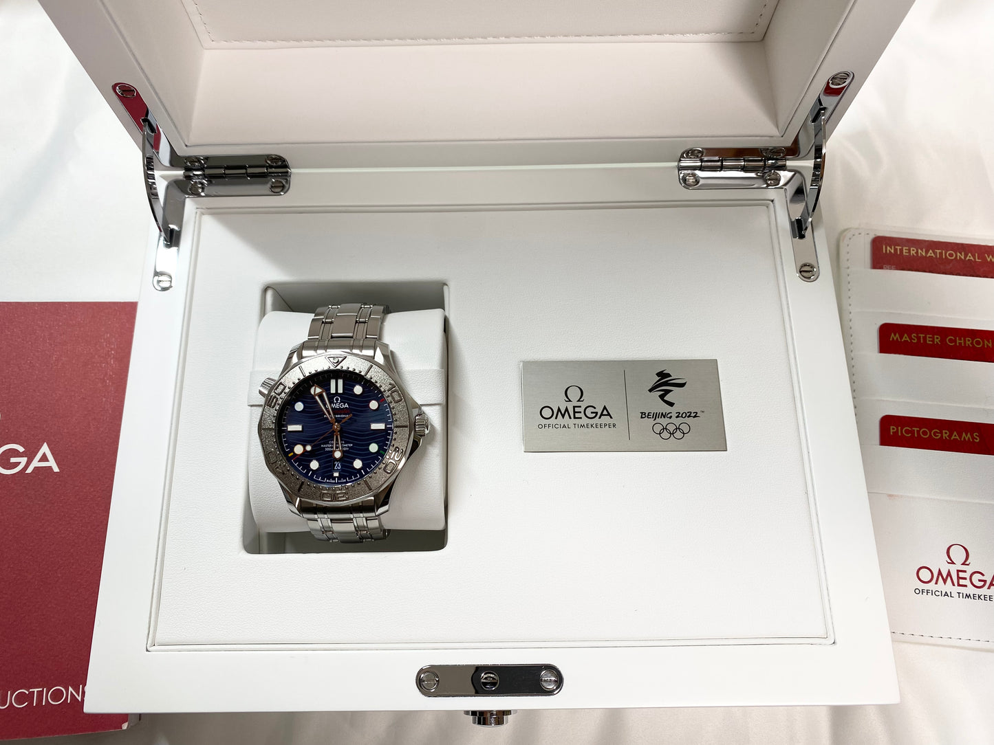 【美品】OMEGA オメガ 北京2022スペシャルエディション シーマスター