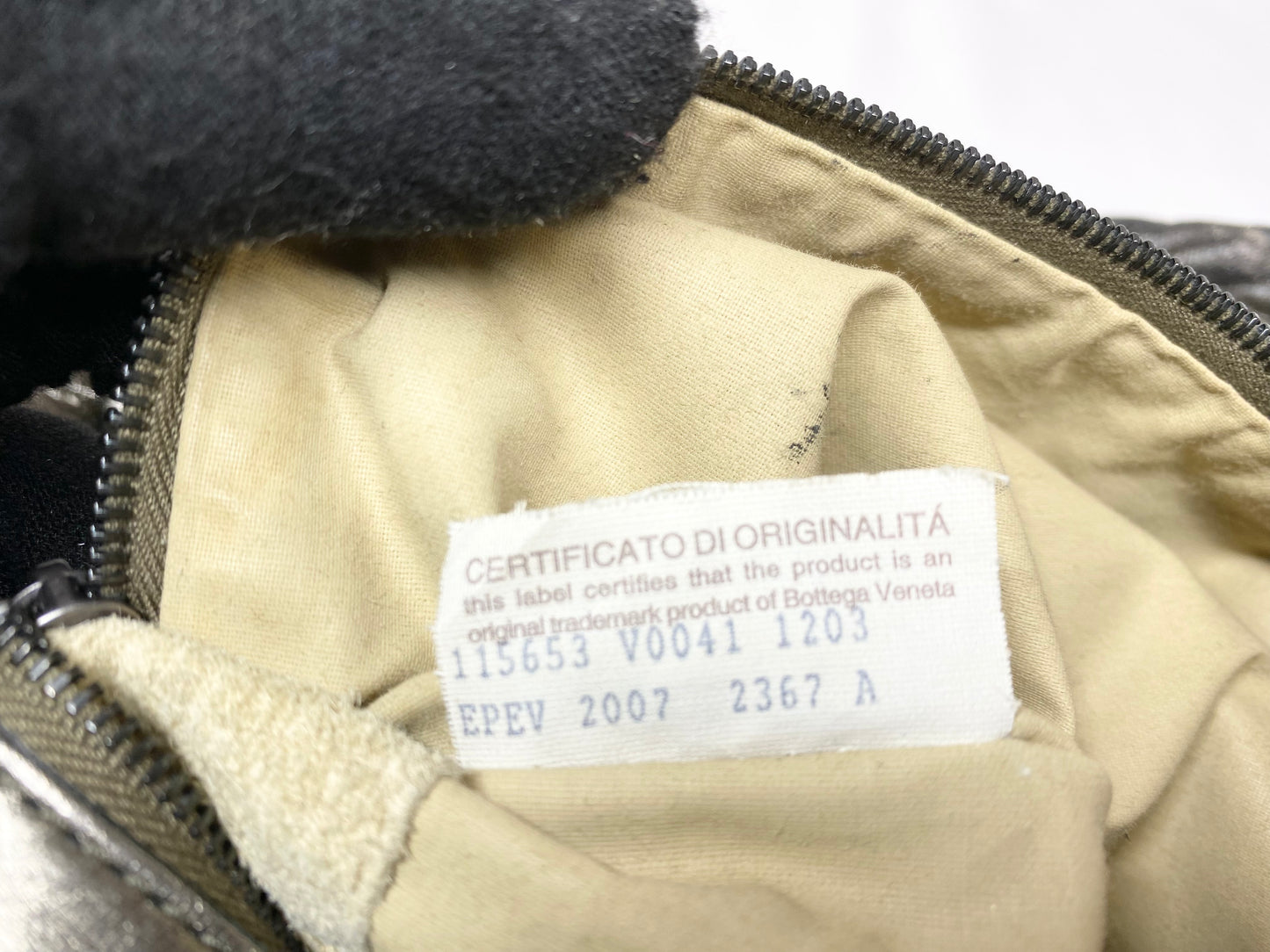 ボッテガヴェネタ BOTTEGA VENETA イントレチャート ホーボーワンショルダーバッグ 115653