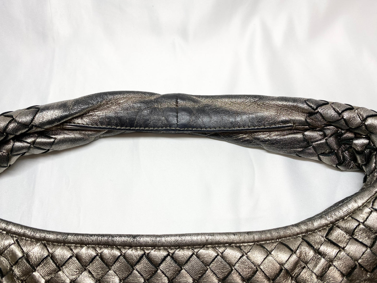 ボッテガヴェネタ BOTTEGA VENETA イントレチャート ホーボーワンショルダーバッグ 115653