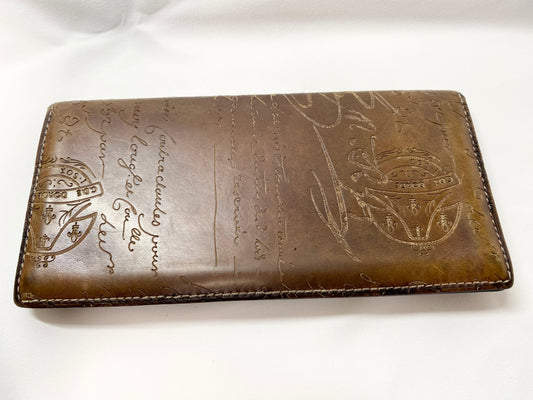 Berluti BERLUTI Calligraphy long wallet