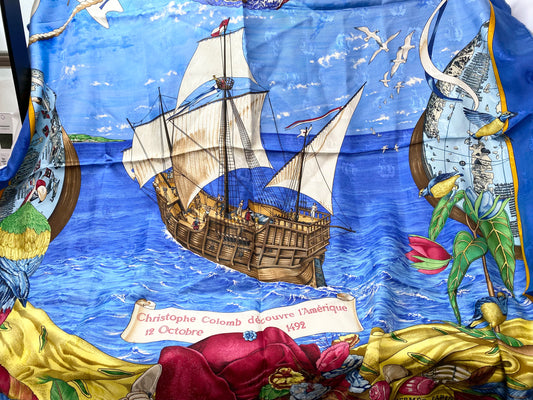 Hermès Hermès Carré 90 silk scarf Americas