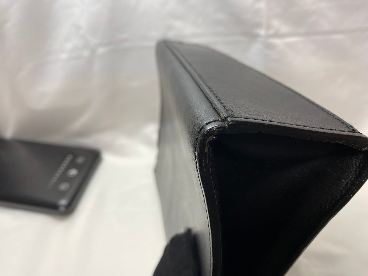 Tsuchiya Bag Factory Tsuchiya Kaban Genuine Leather Clutch Bag Black