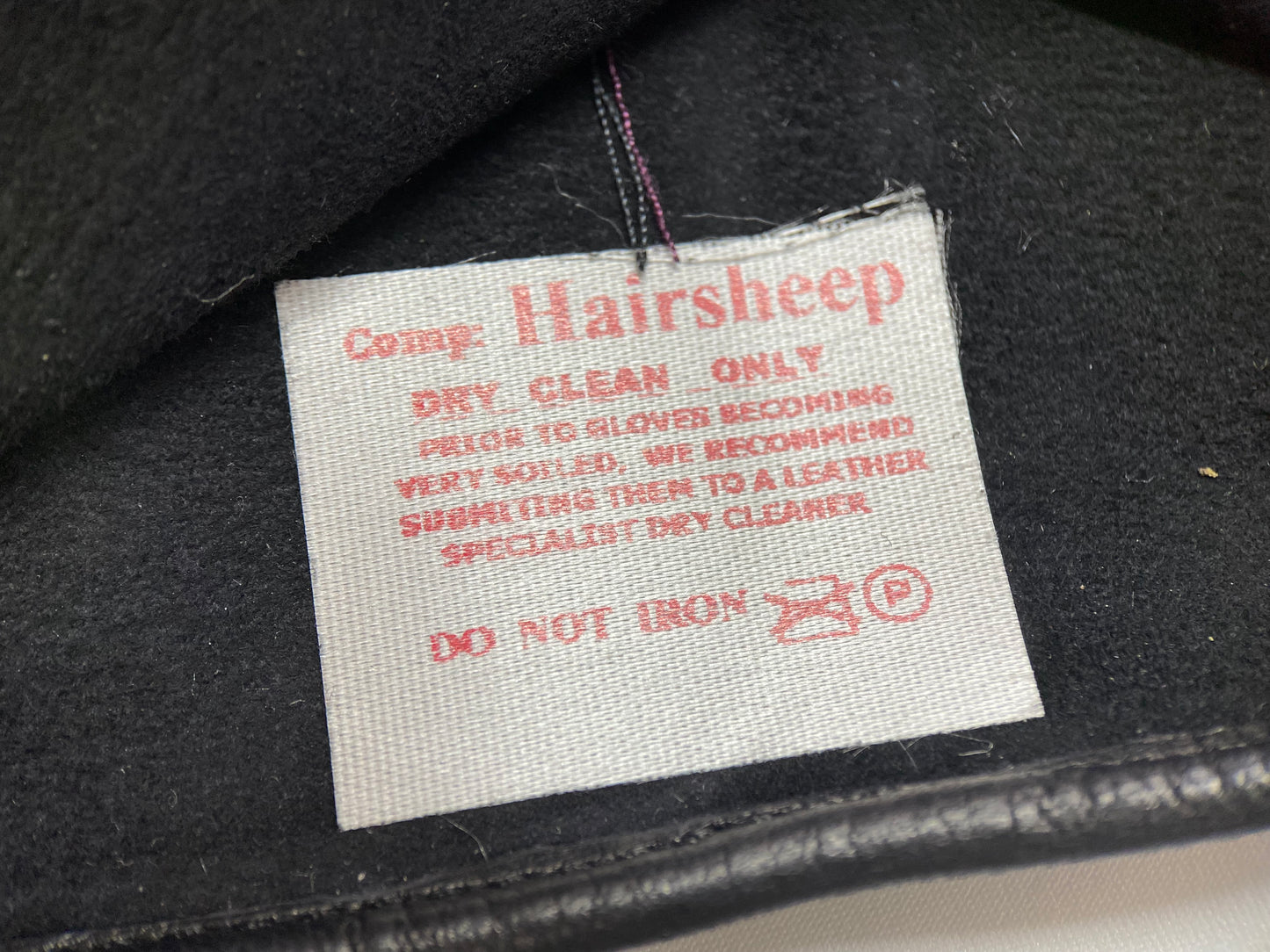 DENTS leather gloves, black.