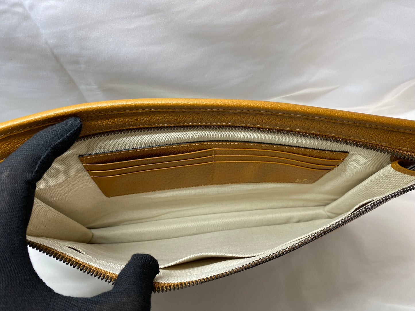 Gucci & Disney Leather Clutch Bag Mickey Mouse Print