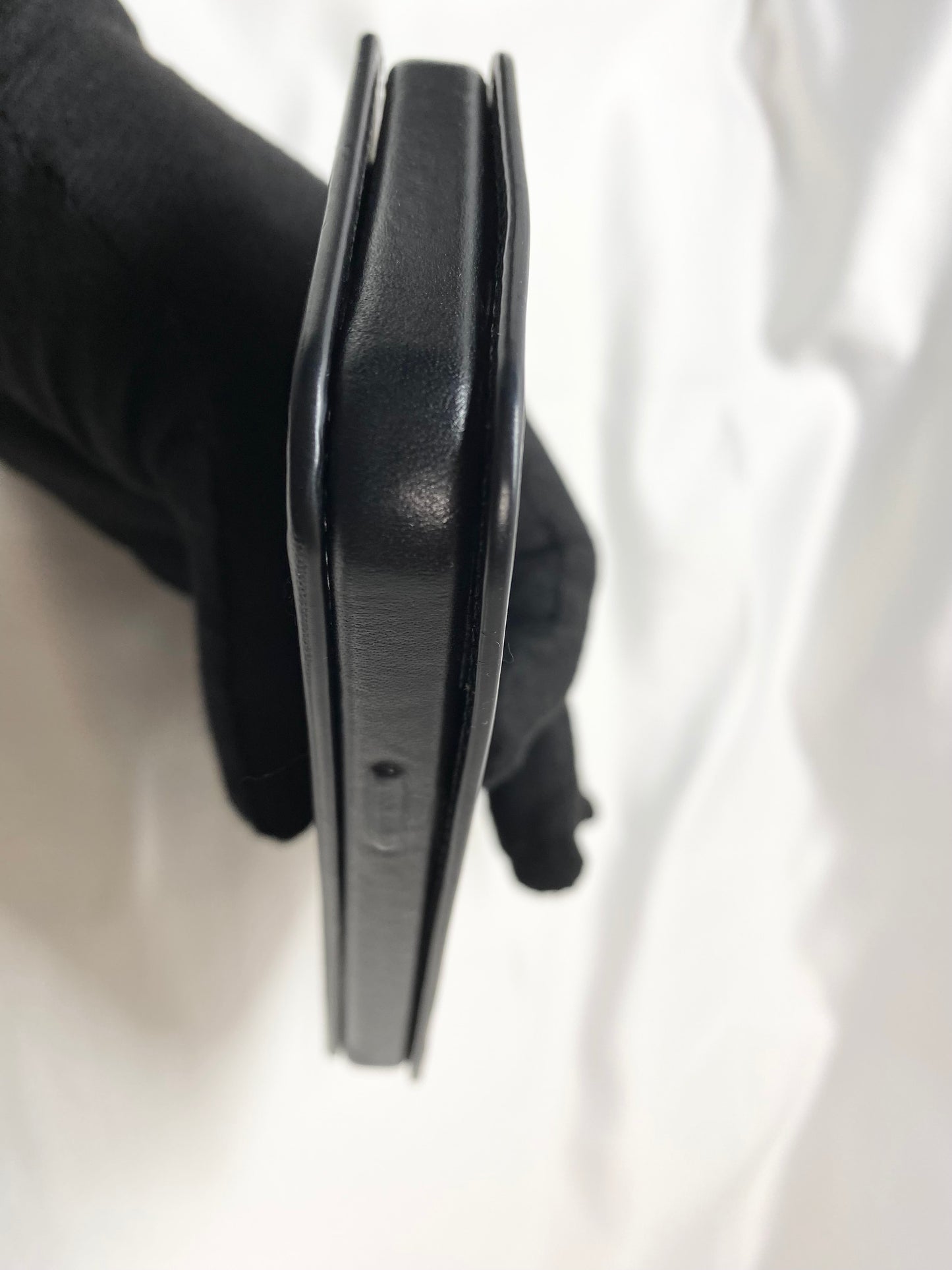 Berluti BERLUTI iPhone12/12PRO Notebook Case Calligraphy Purple