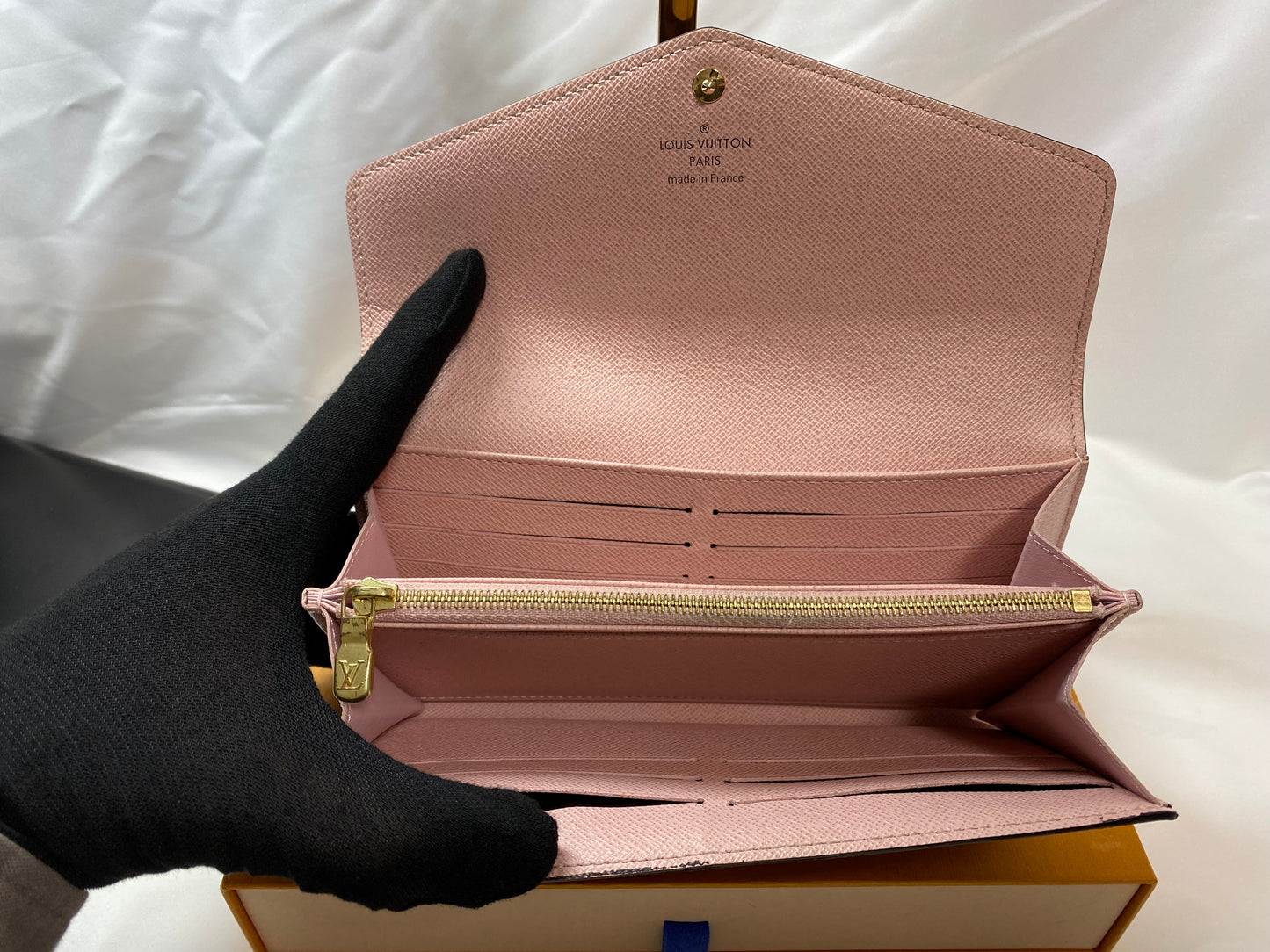 Louis Vuitton LOUIS VUITTON Porte Feuille Sara Rose Ballerine