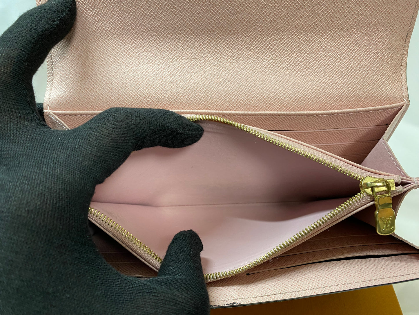 Louis Vuitton LOUIS VUITTON Porte Feuille Sara Rose Ballerine