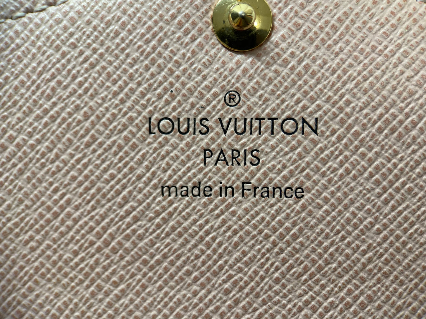 Louis Vuitton LOUIS VUITTON Porte Feuille Sara Rose Ballerine