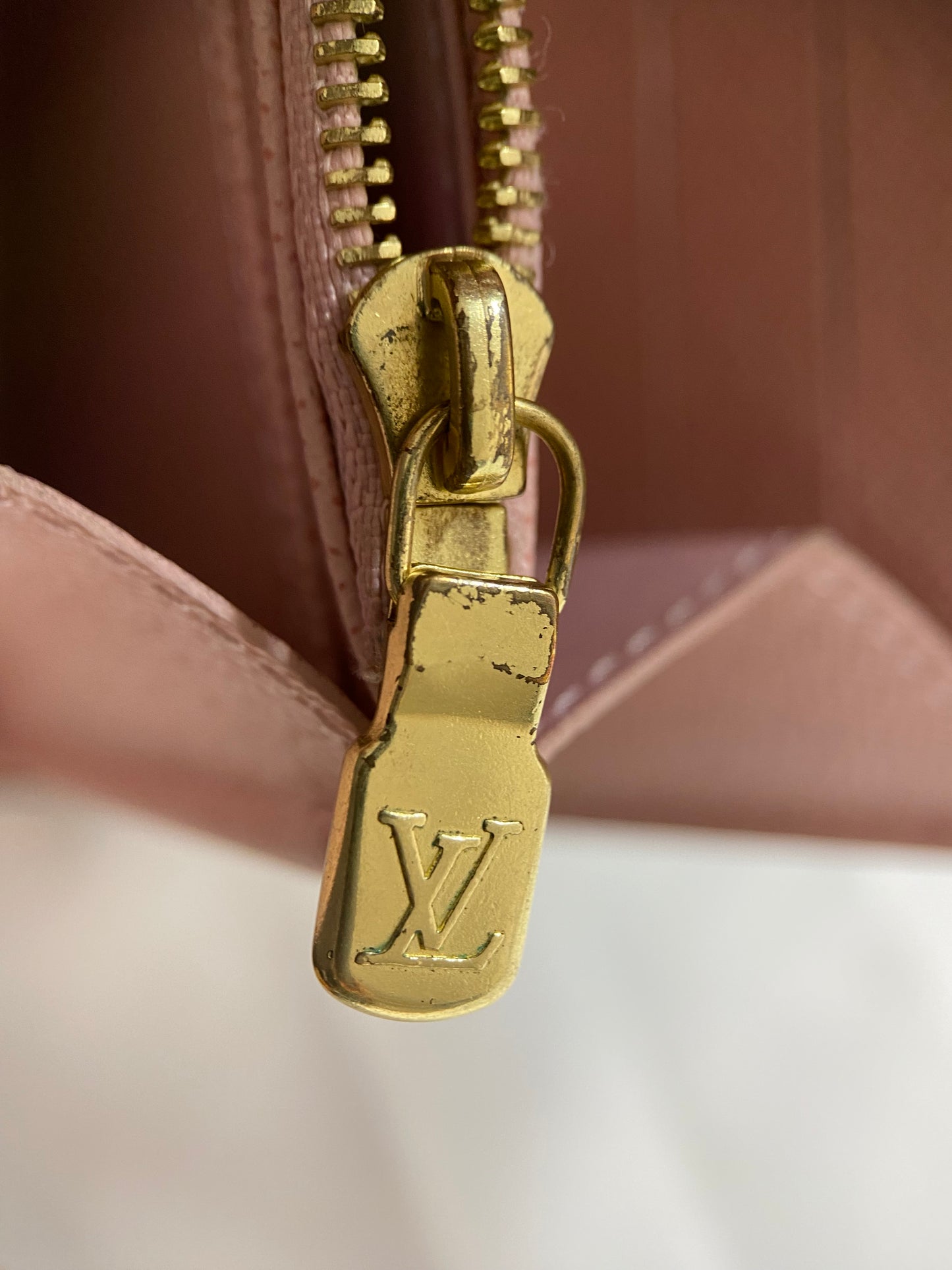 Louis Vuitton LOUIS VUITTON Porte Feuille Sara Rose Ballerine