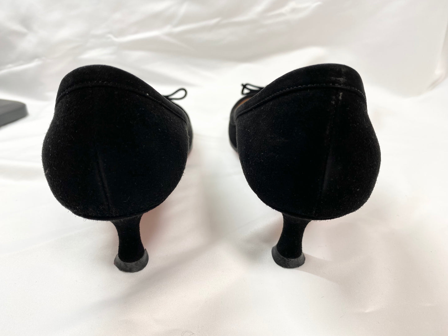 Christian Louboutin Heeled Pumps Suede Black