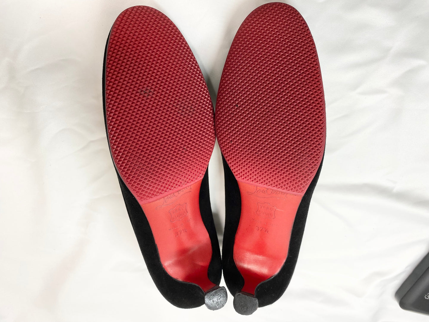 Christian Louboutin Heeled Pumps Suede Black