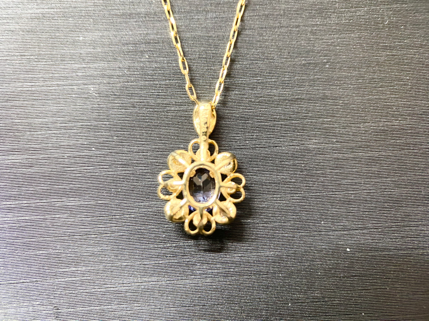 【新品】【レアストーン】落ち着いた青い輝き「タンザナイト」 ネックレス ジュエリー