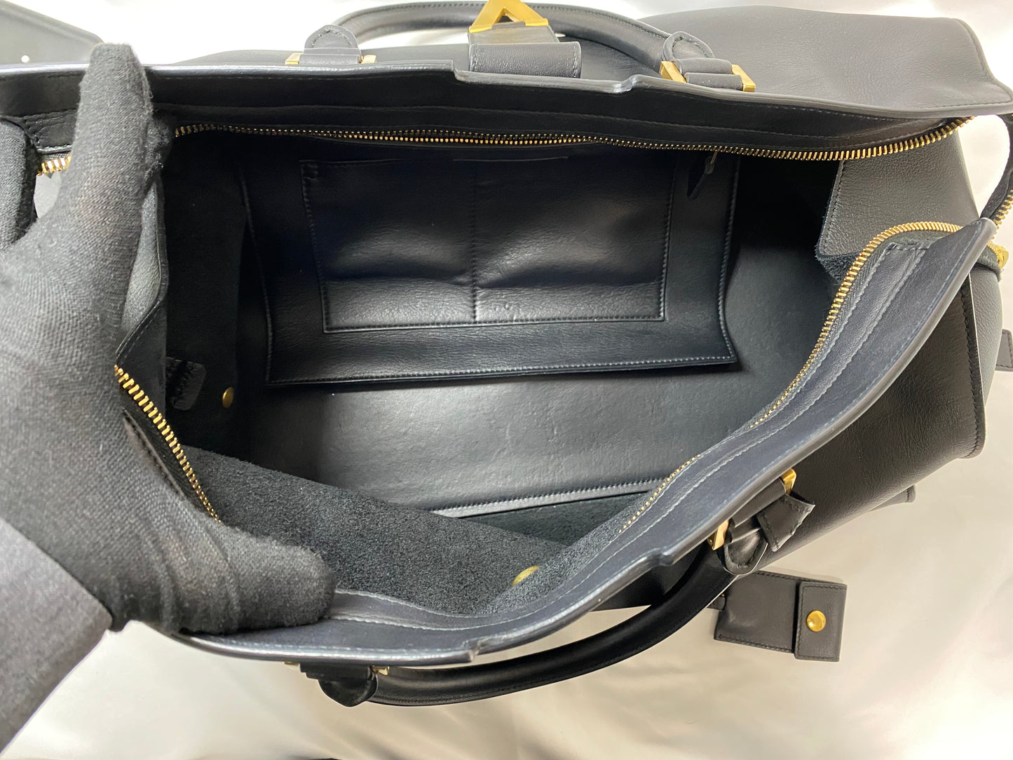 Saint Laurent SAINT LAURENT Cabas Chic Boston Bag