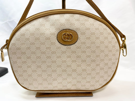 Gucci GUCCI Old Gucci coated canvas leather