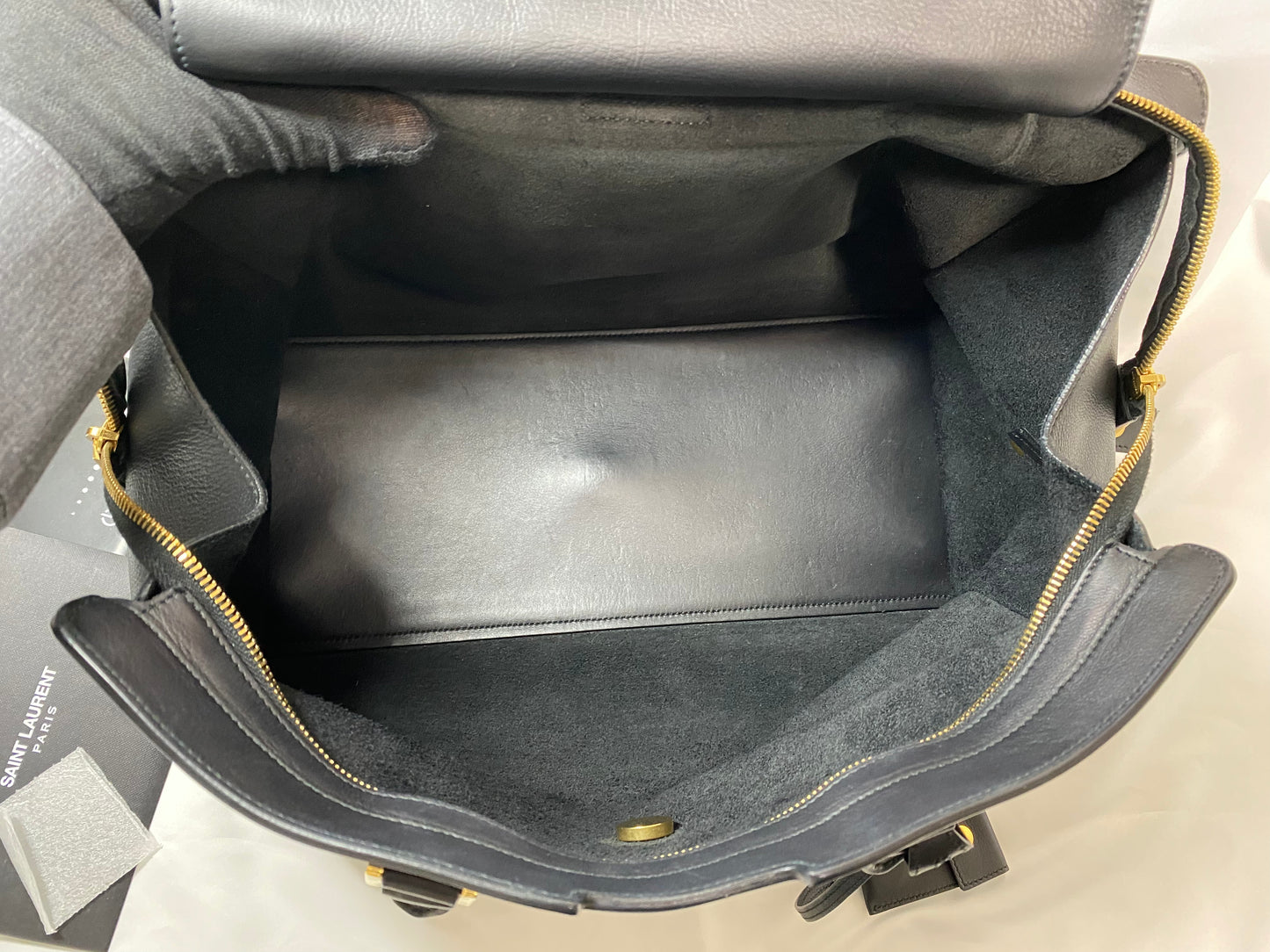 Saint Laurent SAINT LAURENT Cabas Chic Boston Bag