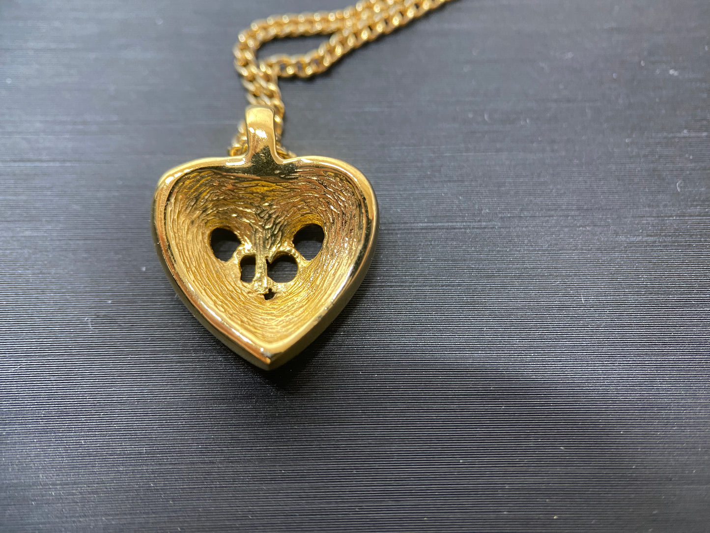 クリスチャンディオール ChristianDior CDロゴ ハートネックレス