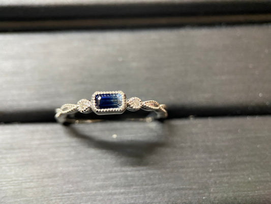 【新品】【レアストーン】彩りグラデーション「バイカラーサファイア」 リング ジュエリー