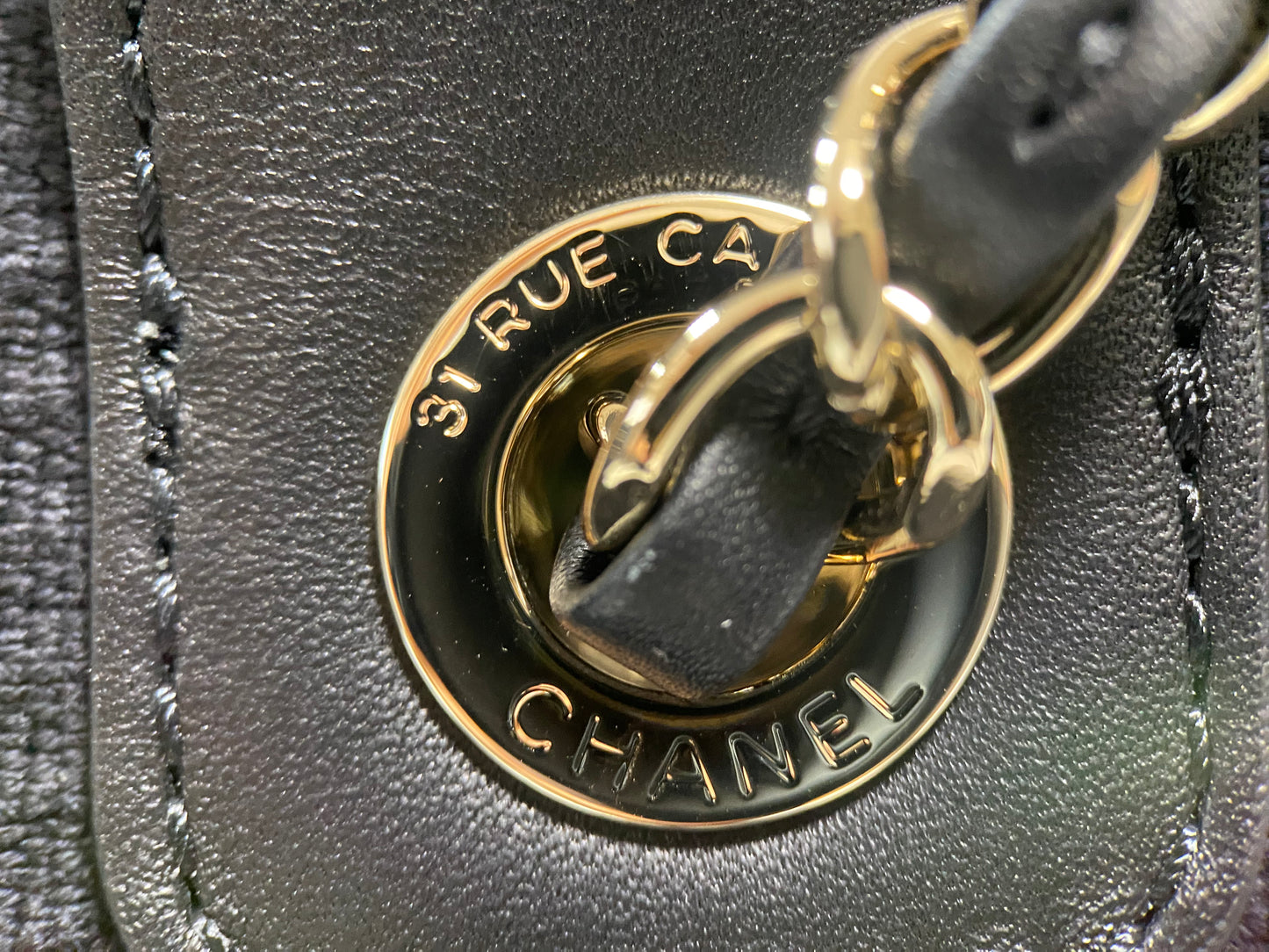 Beautiful Chanel CHANEL Deauville MM Black