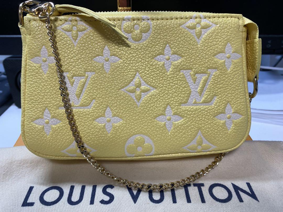 ルイヴィトン LOUIS VUITTON  アクセソワール アンプラント イエロー