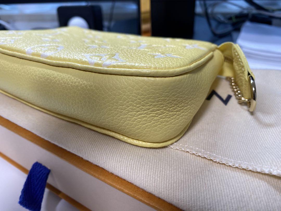 ルイヴィトン LOUIS VUITTON  アクセソワール アンプラント イエロー