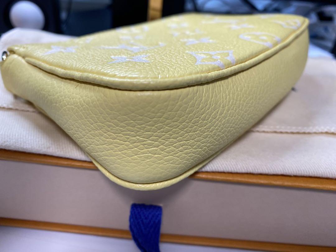ルイヴィトン LOUIS VUITTON  アクセソワール アンプラント イエロー
