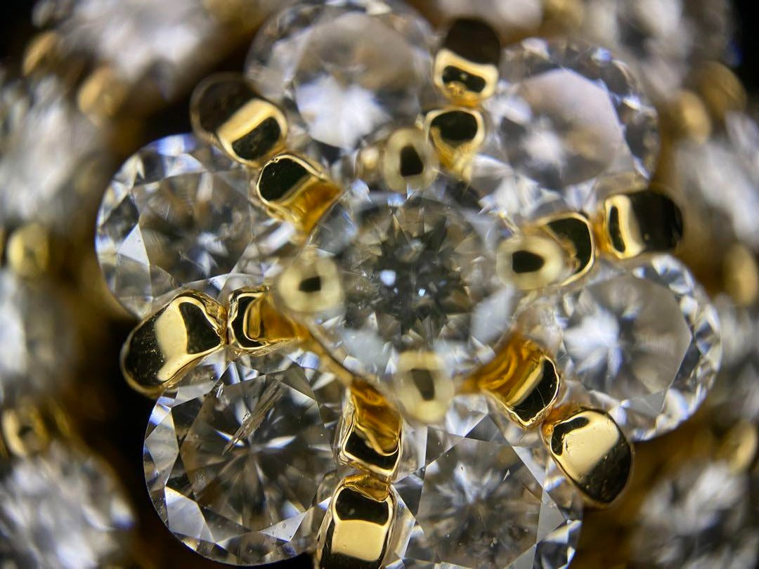 K18 diamond ring D1.2ct