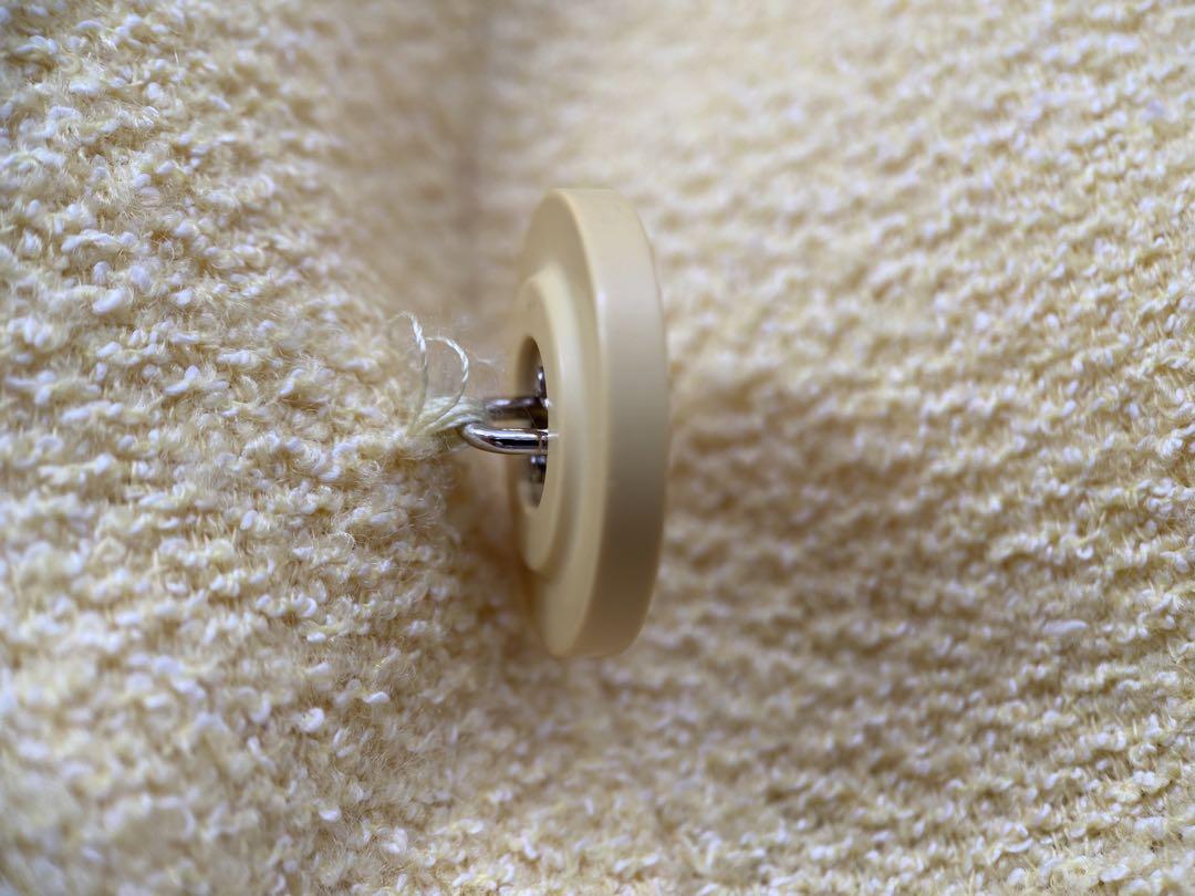 Beautiful Chanel CHANEL Set-up Suit Yellow 36