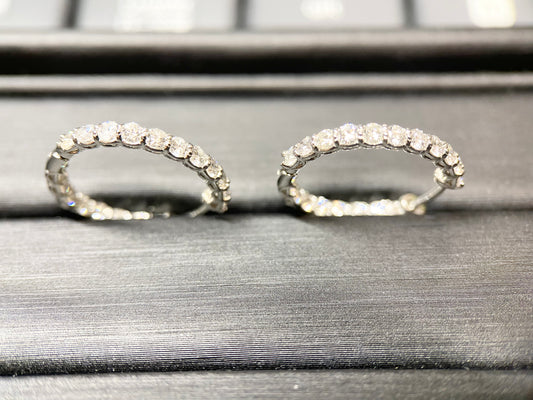 【新品】ダイヤモンドリース ピアス