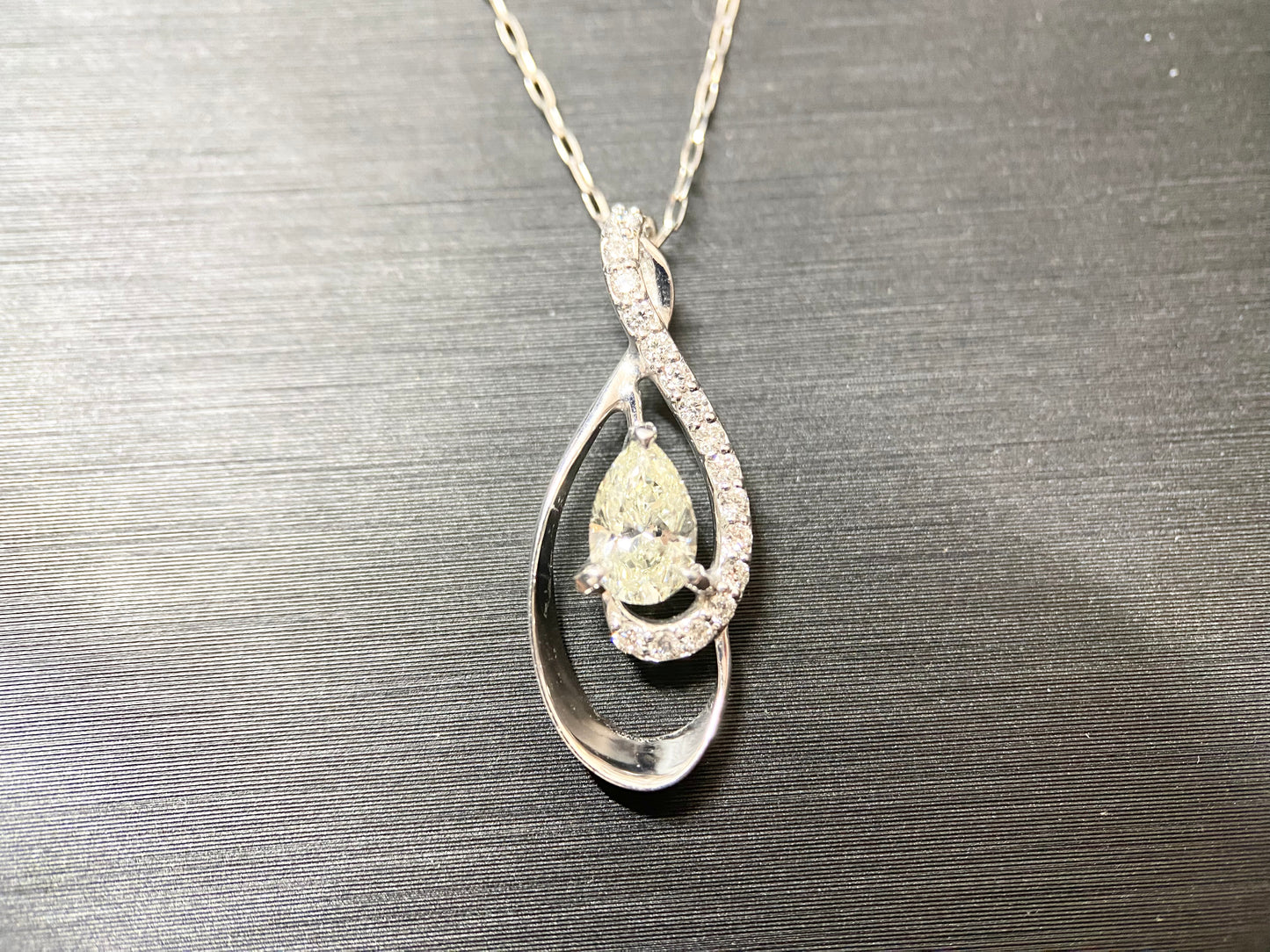 New] [Rare Stone] Brilliant Cut 1 Diamond Necklace Jewelry
