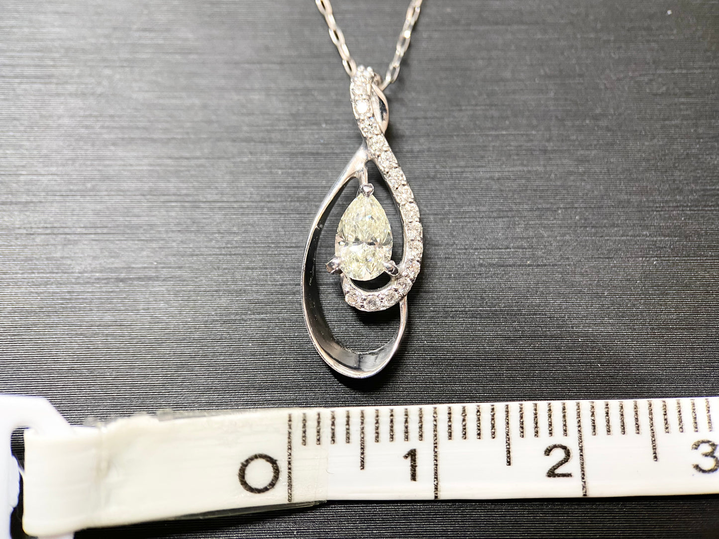 New] [Rare Stone] Brilliant Cut 1 Diamond Necklace Jewelry