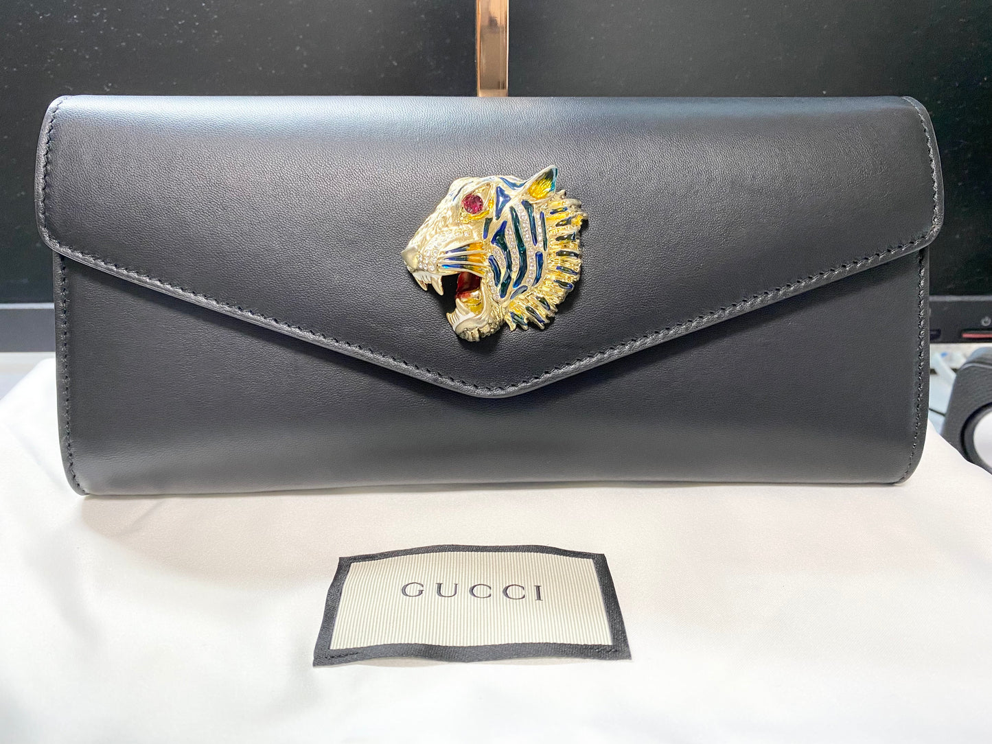 Gucci GUCCI Broadway Bag Tiger Head 576532