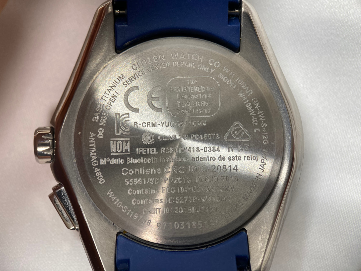 【美品】シチズン　CITIZEN　BZ4000-07L　エコドライブ　腕時計