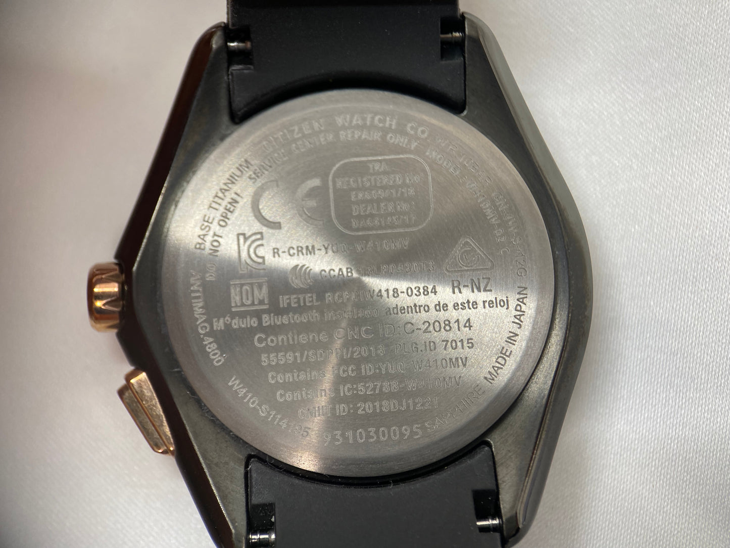 【美品】シチズン　CITIZEN　BZ4006-01E　エコドライブ　腕時計