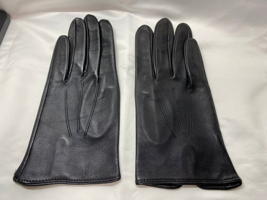 DENTS leather gloves, black.