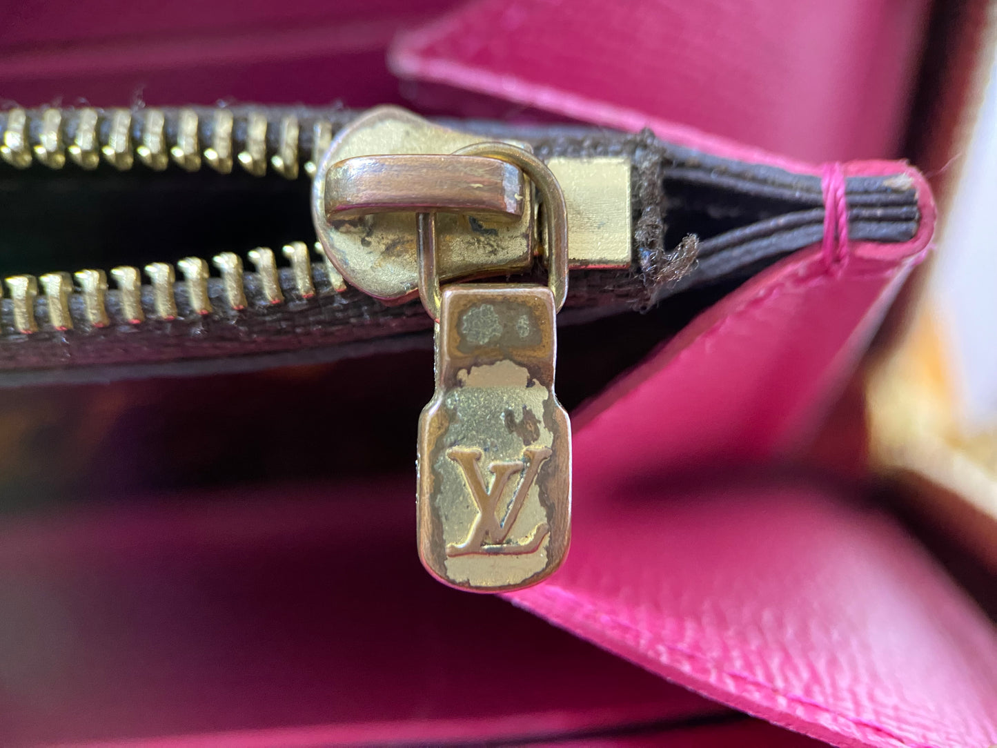Louis Vuitton LOUIS VUITTON Porte Feuille Clemence Flower Charm Monogram Zippy Wallet