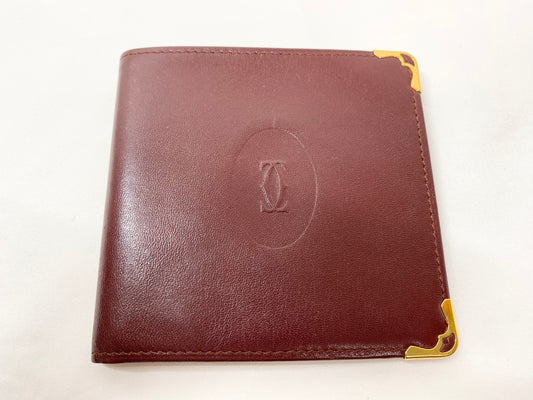 Cartier Cartier Must line folded billfold card case